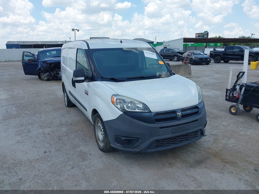 2015 Ram Promaster city VIN ZFBERFAT7F6A78312 IAAI salvage auction — NORMAL WEAR, Clear (Montana), sold $1,275 on 2026-08-12 (photo 1)