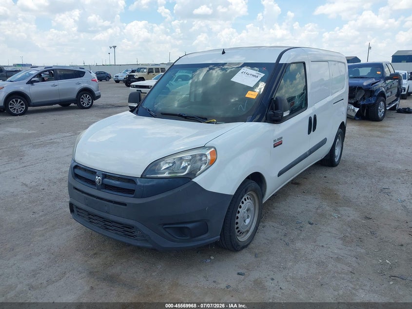 2015 Ram Promaster city VIN ZFBERFAT7F6A78312 IAAI salvage auction — NORMAL WEAR, Clear (Montana), sold $1,275 on 2026-08-12 (photo 2)