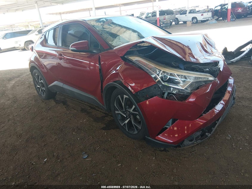 2018 Toyota C-hr VIN NMTKHMBX2JR028639 IAAI salvage auction — FRONT END, Salvage (Arizona), sold $2,050 on 2026-09-06 (photo 1)