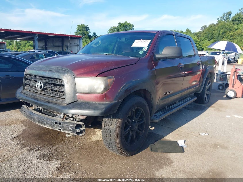 2007 Toyota Tundra VIN 5TFDV58127X030633 IAAI salvage auction — NORMAL WEAR, Clear (Louisiana), sold $2,550 on 2026-07-28 (photo 2)