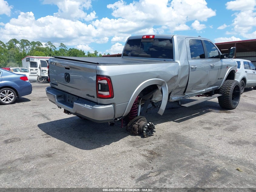 2020 Ram 2500 VIN 3C6UR5NL7LG211484 IAAI salvage auction — SIDE, Rebuildable (Florida), sold $21,100 on 2026-08-12 (photo 4)