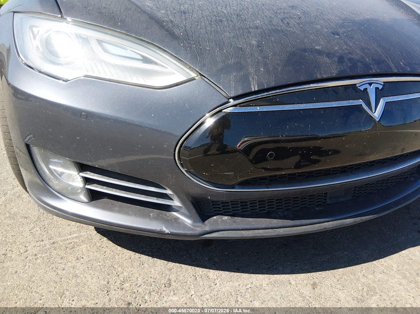 2015 Tesla Model s VIN 5YJSA1H47FF083990 IAAI salvage auction — FRONT END, Clear - Dealer Only (California), sold $9,100 on 2026-07-25 (photo 6)