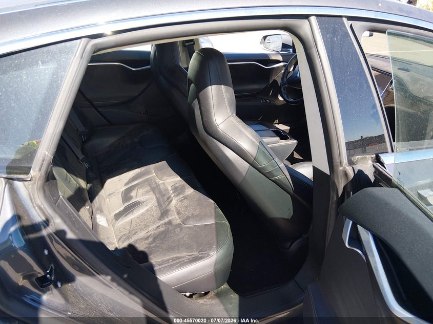 2015 Tesla Model s VIN 5YJSA1H47FF083990 IAAI salvage auction — FRONT END, Clear - Dealer Only (California), sold $9,100 on 2026-07-25 (photo 8)