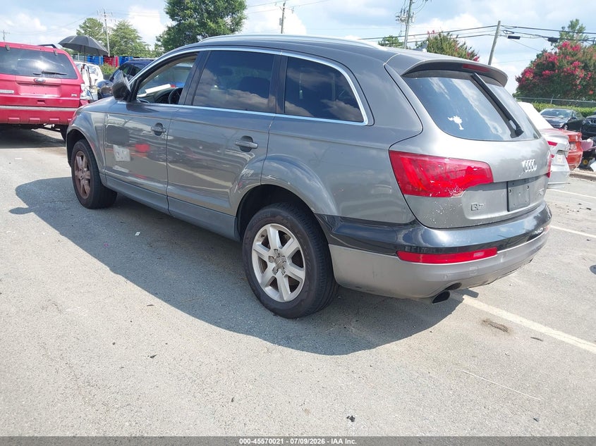 2014 Audi Q7 VIN WA1CGAFEXED011096 IAAI salvage auction — NORMAL WEAR, Salvage (South Carolina), sold $1,350 on 2026-07-29 (photo 3)