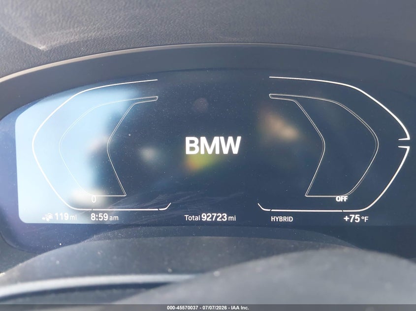 2022 BMW 5er VIN WBA13AG06NCH76498 IAAI salvage auction — FRONT END, Salvage (California), sold $11,100 on 2026-07-29 (photo 7)