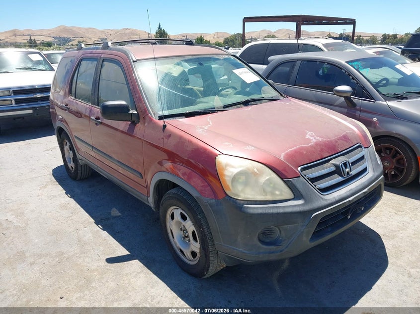 2006 Honda Cr-v VIN JHLRD68506C029619 IAAI salvage auction — NORMAL WEAR, Clear - Dealer Only (California), sold $400 on 2026-07-23 (photo 1)