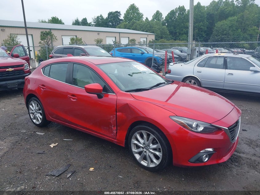 2014 Mazda 3 VIN JM1BM1M31E1212480 IAAI salvage auction — RIGHT SIDE, Salvage (Virginia), sold $3,650 on 2026-07-30 (photo 1)