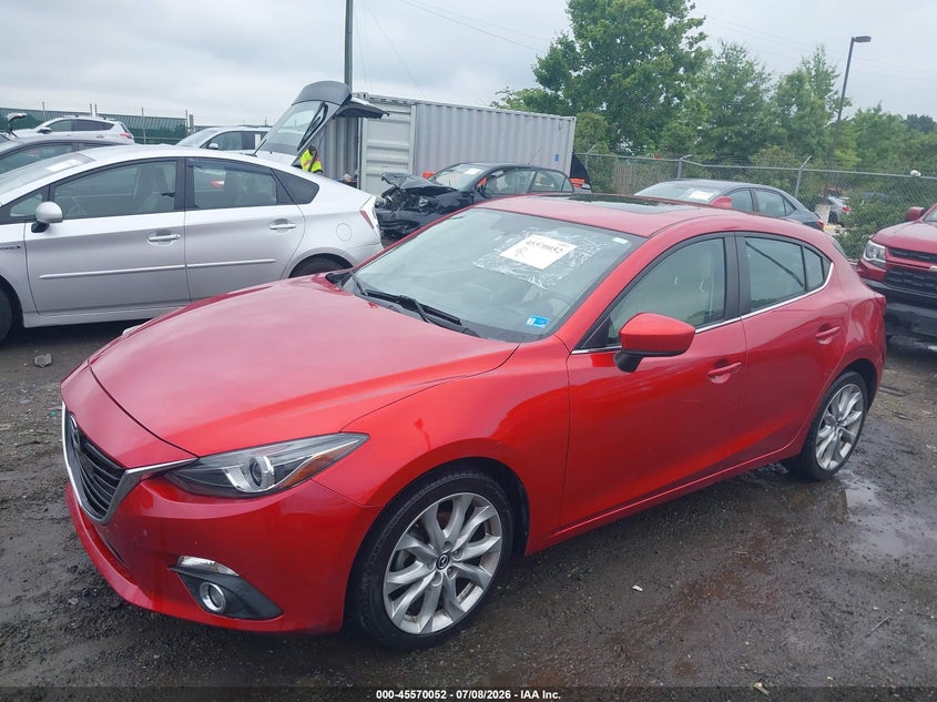 2014 Mazda 3 VIN JM1BM1M31E1212480 IAAI salvage auction — RIGHT SIDE, Salvage (Virginia), sold $3,650 on 2026-07-30 (photo 2)