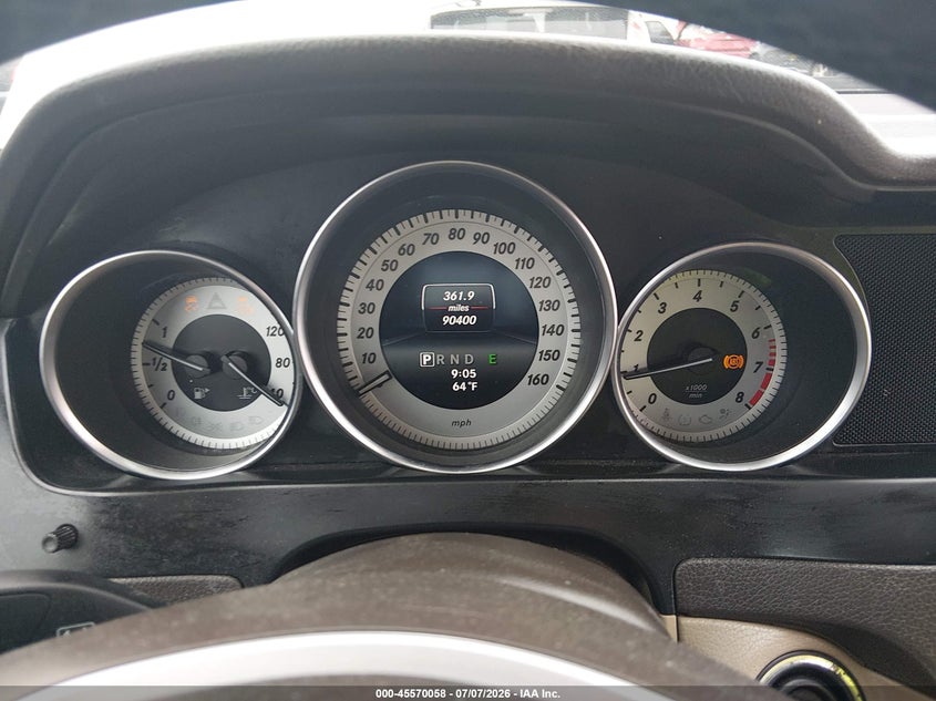 2014 Mercedes-benz C-klasse VIN WDDGF8AB9EA966477 IAAI salvage auction — LEFT SIDE, Salvage (California), sold $2,650 on 2026-07-27 (photo 7)