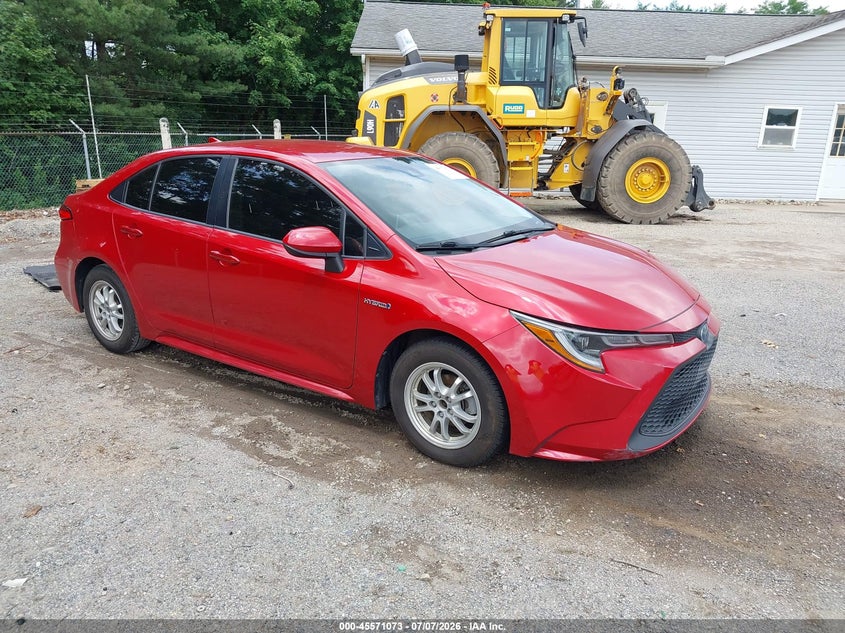2021 Toyota Corolla VIN JTDEAMDE4MJ000793 IAAI salvage auction — WATER/FLOOD, Salvage Title, sold $4,600 on 2026-08-02 (photo 1)