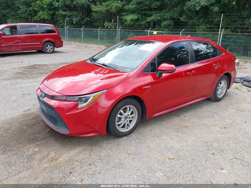 2021 Toyota Corolla VIN JTDEAMDE4MJ000793 IAAI salvage auction — WATER/FLOOD, Salvage Title, sold $4,600 on 2026-08-02 (photo 2)