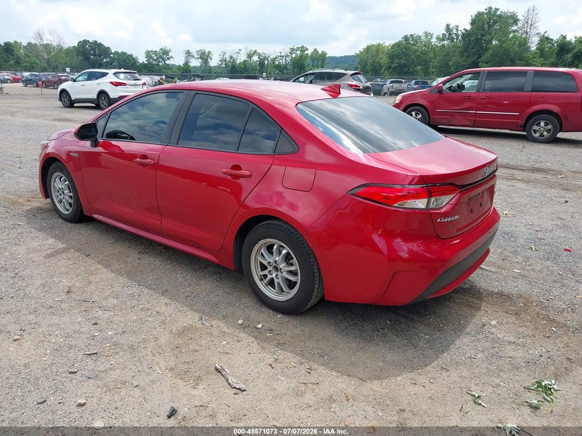 2021 Toyota Corolla VIN JTDEAMDE4MJ000793 IAAI salvage auction — WATER/FLOOD, Salvage Title, sold $4,600 on 2026-08-02 (photo 3)
