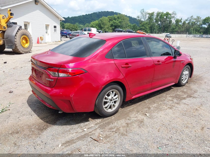 2021 Toyota Corolla VIN JTDEAMDE4MJ000793 IAAI salvage auction — WATER/FLOOD, Salvage Title, sold $4,600 on 2026-08-02 (photo 4)