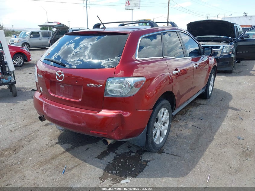 2008 Mazda Cx-7 VIN JM3ER293580197870 IAAI salvage auction — REAR END, Nrc Lienholder Repossession Paperwork (New Mexico), sold $25 on 2026-07-29 (photo 4)