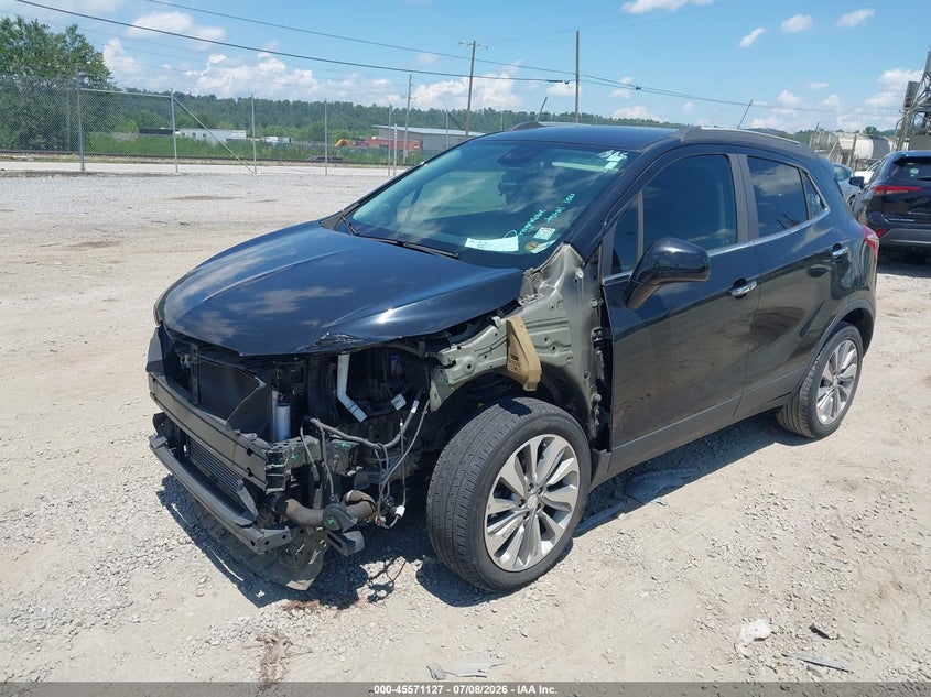 2020 Buick Encore VIN KL4CJASB0LB018791 IAAI salvage auction — FRONT END, Salvage Title, sold $1,050 on 2026-07-24 (photo 2)