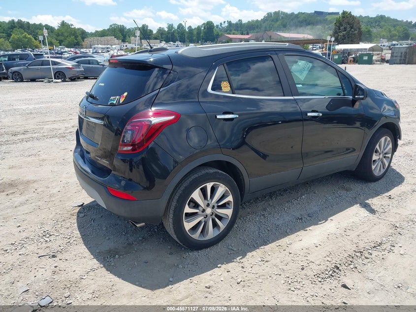 2020 Buick Encore VIN KL4CJASB0LB018791 IAAI salvage auction — FRONT END, Salvage Title, sold $1,050 on 2026-07-24 (photo 4)