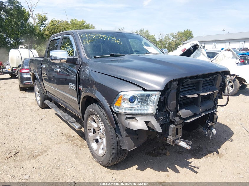 2018 Ram 1500 VIN 1C6RR7NT2JS159124 IAAI salvage auction — FRONT END, Salvage Title, sold $9,100 on 2026-08-03 (photo 1)