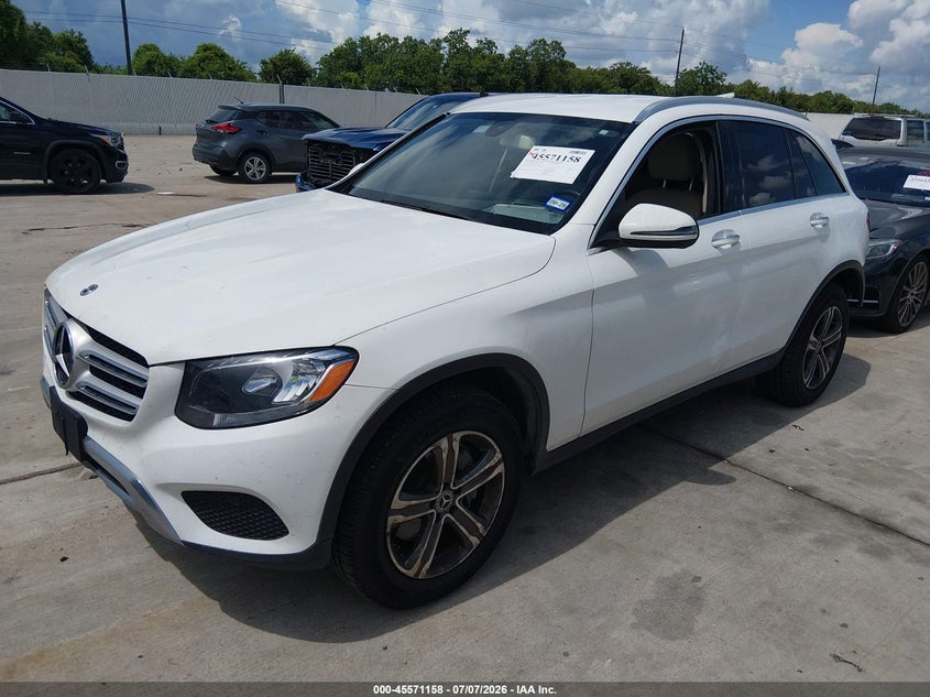 2019 Mercedes-benz Glc VIN WDC0G4JB9KV122312 IAAI salvage auction — REAR END, Original (Texas), sold $6,700 on 2026-08-10 (photo 2)