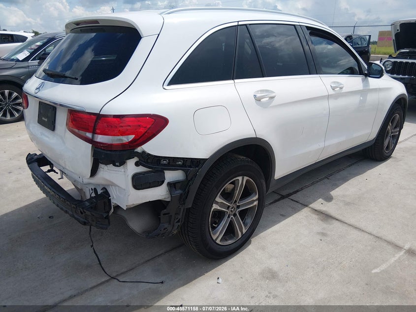 2019 Mercedes-benz Glc VIN WDC0G4JB9KV122312 IAAI salvage auction — REAR END, Original (Texas), sold $6,700 on 2026-08-10 (photo 4)