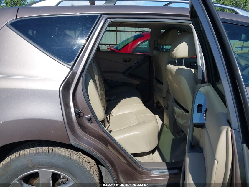 2010 Nissan Murano VIN JN8AZ1MW9AW137472 IAAI salvage auction — FRONT END, Bill Of Sale (Washington), sold $325 on 2026-07-28 (photo 8)
