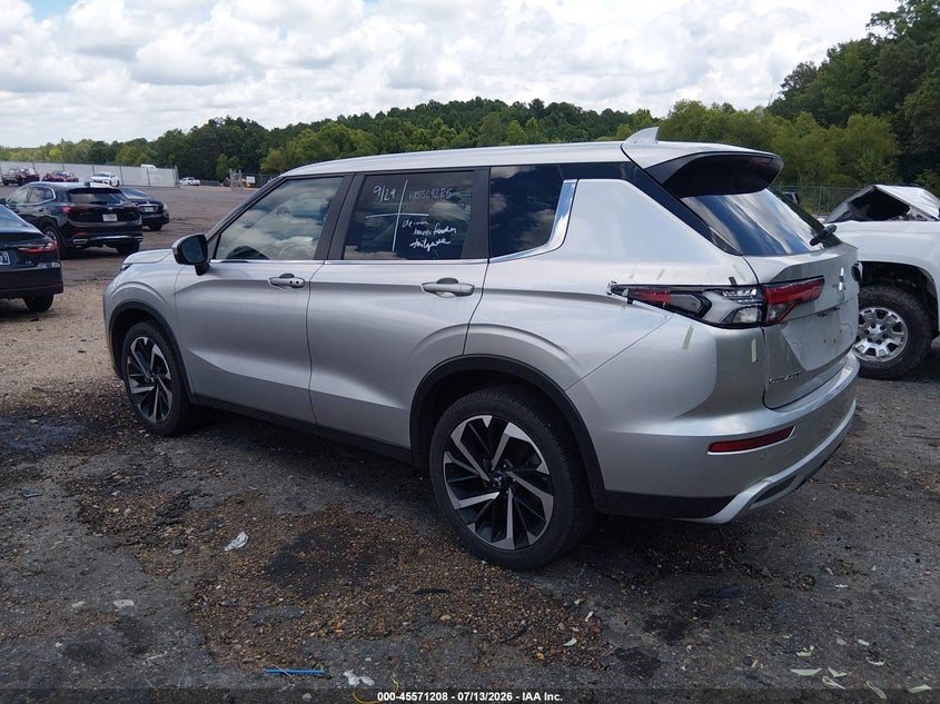 2024 Mitsubishi Outlander VIN JA4J3VA84RZ080774 IAAI salvage auction — LEFT REAR, Enterprise Vehicles Clear Only (Texas), sold $14,100 on 2026-07-15 (photo 3)