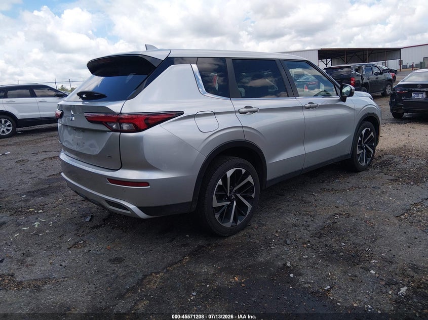 2024 Mitsubishi Outlander VIN JA4J3VA84RZ080774 IAAI salvage auction — LEFT REAR, Enterprise Vehicles Clear Only (Texas), sold $14,100 on 2026-07-15 (photo 4)