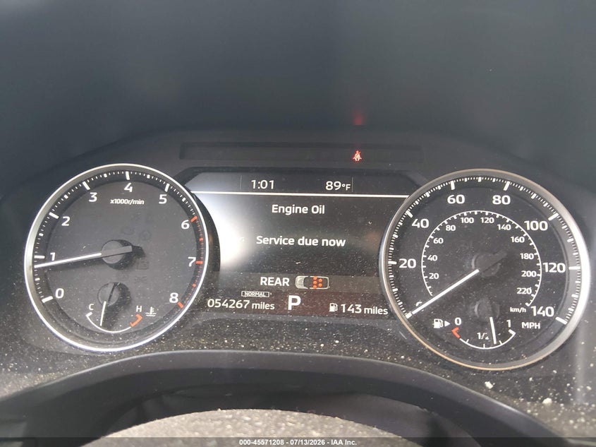 2024 Mitsubishi Outlander VIN JA4J3VA84RZ080774 IAAI salvage auction — LEFT REAR, Enterprise Vehicles Clear Only (Texas), sold $14,100 on 2026-07-15 (photo 7)