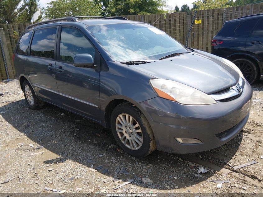 2008 Toyota Sienna VIN 5TDBK22C38S009385 IAAI salvage auction — NORMAL WEAR, Clear (Virginia), sold $25 on 2026-07-20 (photo 1)