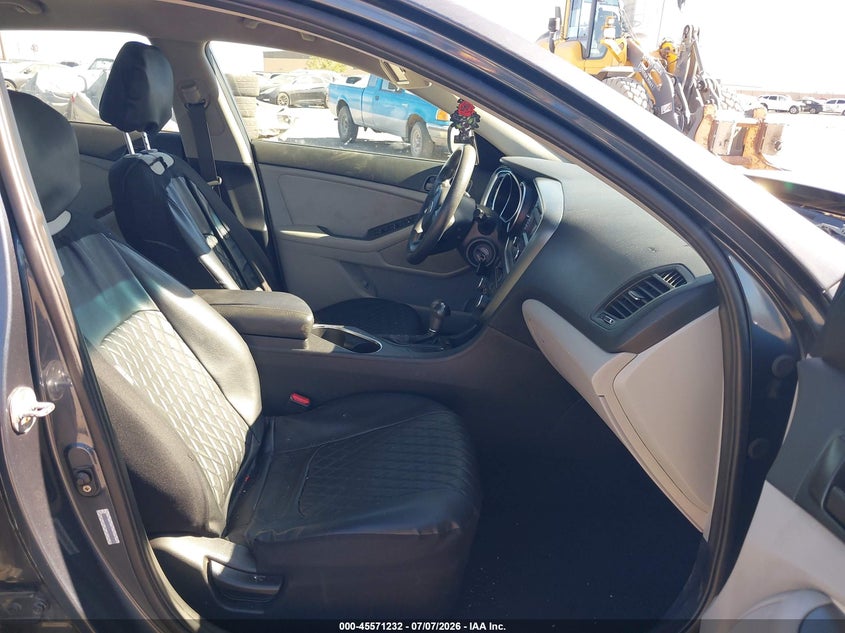 2015 Kia Optima VIN KNAGM4A72F5546569 IAAI salvage auction — FRONT END, Salvage (California), sold $650 on 2026-07-16 (photo 5)