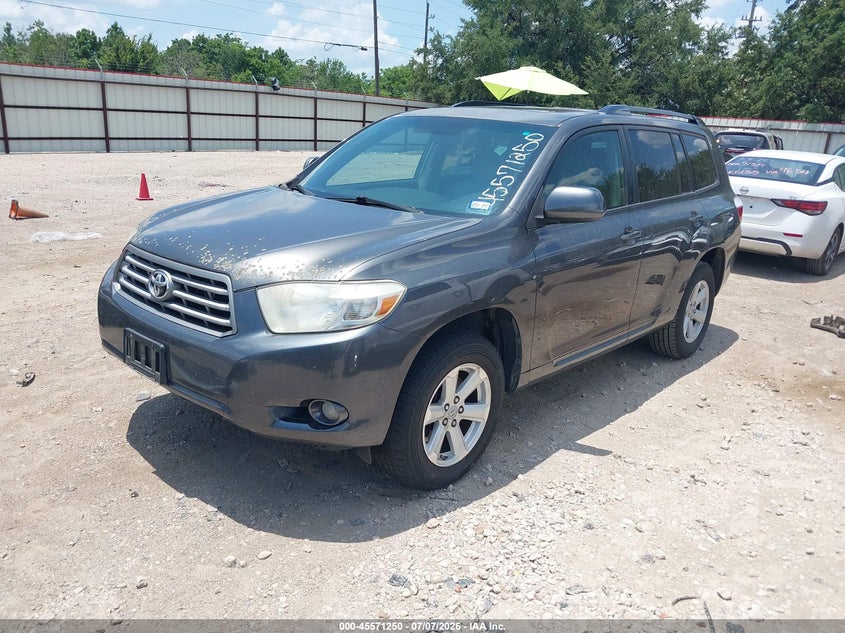 2010 Toyota Highlander VIN 5TDKK3EH5AS020486 IAAI salvage auction — NORMAL WEAR, Clear (Alabama), sold $3,075 on 2026-07-09 (photo 2)