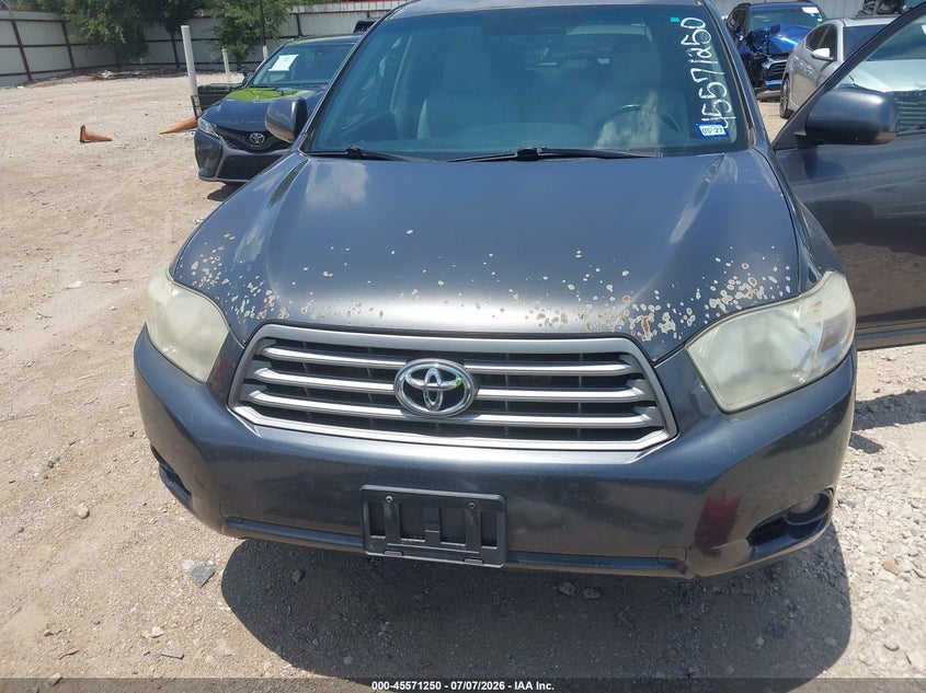 2010 Toyota Highlander VIN 5TDKK3EH5AS020486 IAAI salvage auction — NORMAL WEAR, Clear (Alabama), sold $3,075 on 2026-07-09 (photo 6)