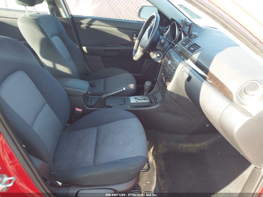 2008 Mazda 3 VIN JM1BK32F181865037 IAAI salvage auction — NORMAL WEAR, Clear (Florida), sold $300 on 2026-07-16 (photo 5)