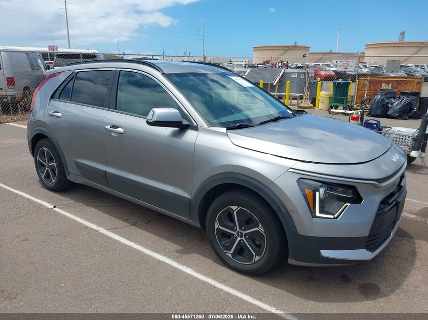 2023 Kia Niro VIN KNDCR3LE9P5059864 IAAI salvage auction — NORMAL WEAR, Clear (Hawaii), sold $1,000 on 2026-07-21 (photo 1)