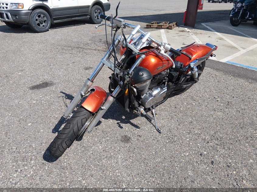 2006 Honda Vt750 VIN JH2RC44026K011022 IAAI salvage auction — FRONT & REAR, Rebuildable (Florida), sold $25 on 2026-07-29 (photo 2)