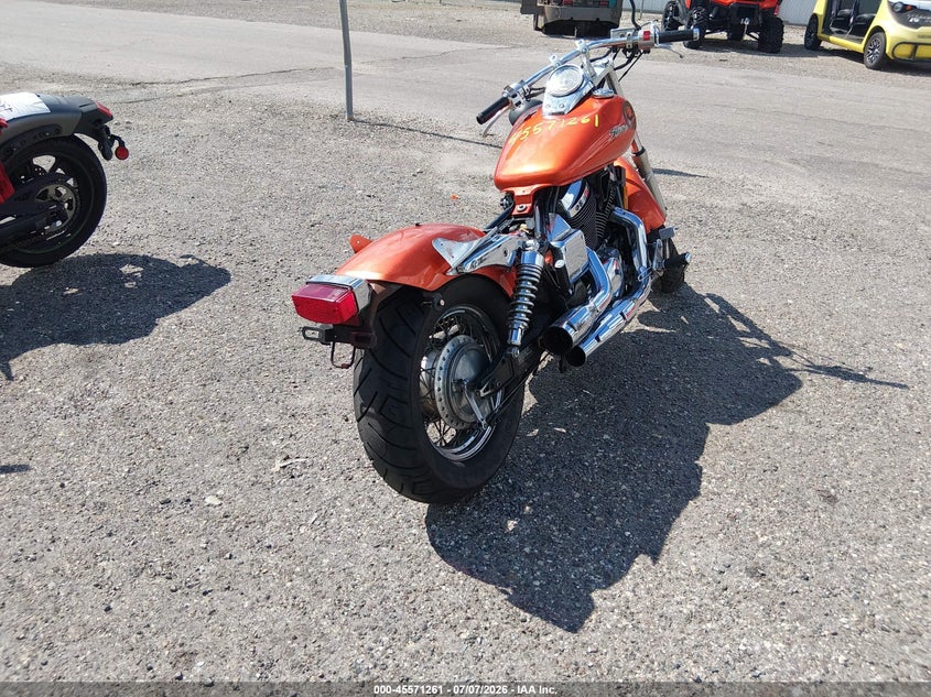 2006 Honda Vt750 VIN JH2RC44026K011022 IAAI salvage auction — FRONT & REAR, Rebuildable (Florida), sold $25 on 2026-07-29 (photo 4)