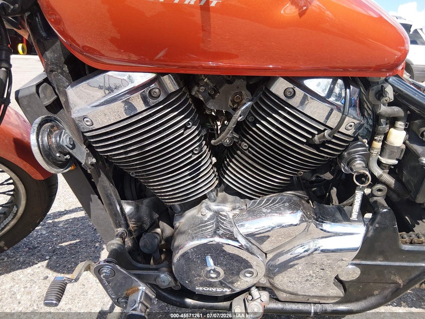 2006 Honda Vt750 VIN JH2RC44026K011022 IAAI salvage auction — FRONT & REAR, Rebuildable (Florida), sold $25 on 2026-07-29 (photo 9)