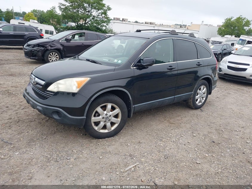 2008 Honda Cr-v VIN JHLRE48728C078455 IAAI salvage auction — NORMAL WEAR, Clear (Pennsylvania), sold $1,300 on 2026-08-01 (photo 2)