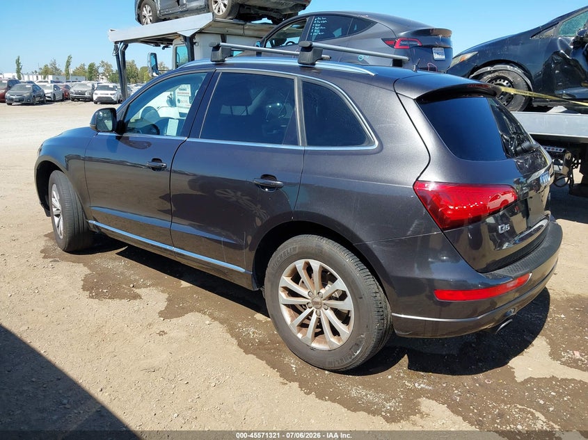 2014 Audi Q5 VIN WA1CFAFP3EA125253 IAAI salvage auction — NORMAL WEAR, Salvage Title, sold $1,300 on 2026-07-20 (photo 3)