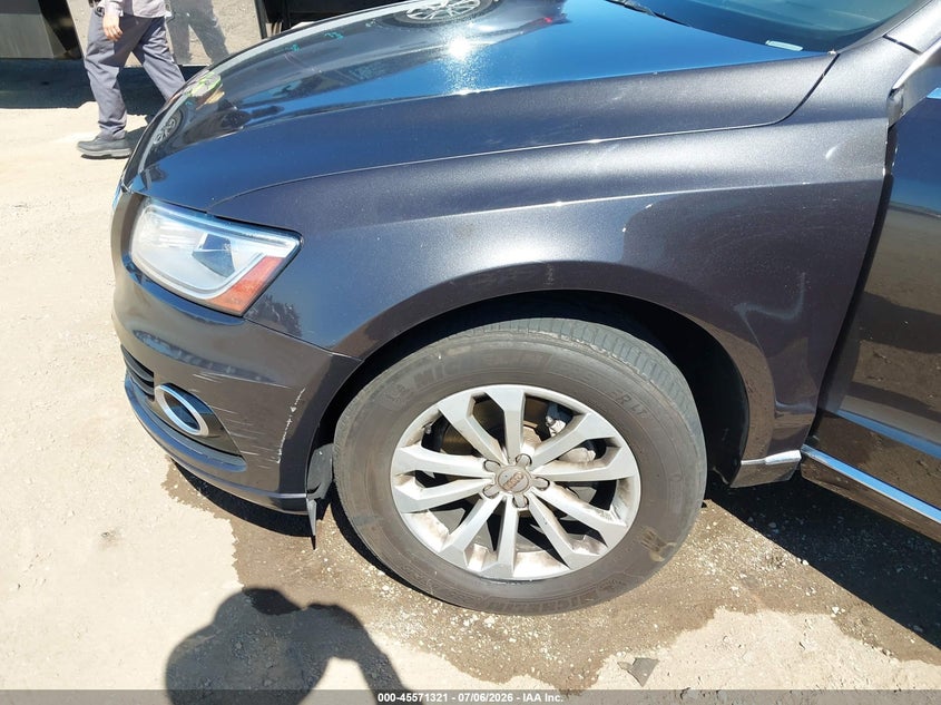 2014 Audi Q5 VIN WA1CFAFP3EA125253 IAAI salvage auction — NORMAL WEAR, Salvage Title, sold $1,300 on 2026-07-20 (photo 6)