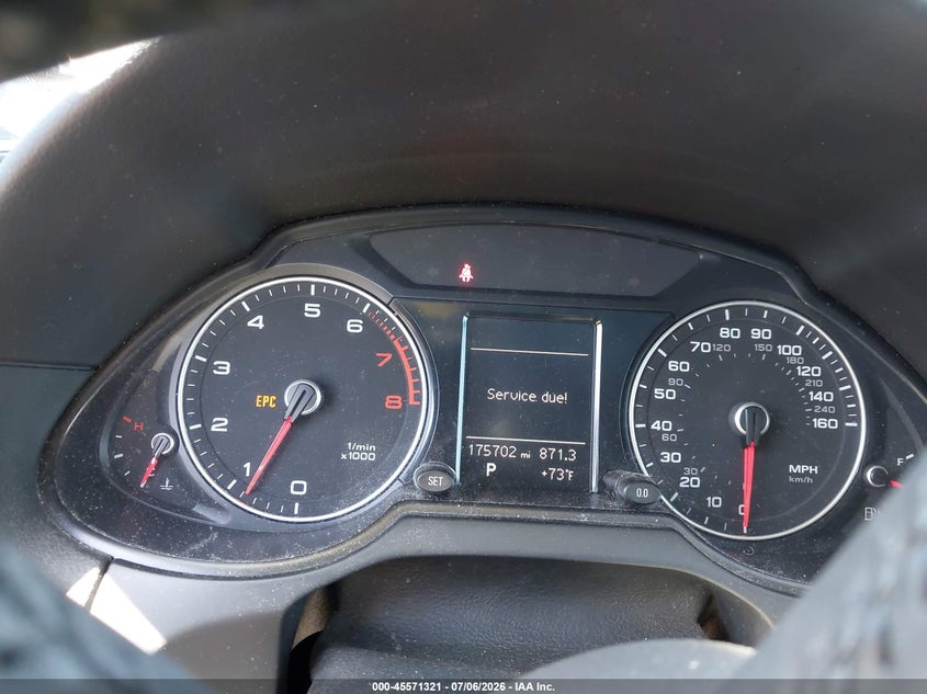2014 Audi Q5 VIN WA1CFAFP3EA125253 IAAI salvage auction — NORMAL WEAR, Salvage Title, sold $1,300 on 2026-07-20 (photo 7)