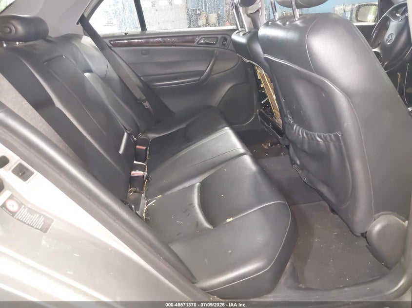 2004 Mercedes-benz C class VIN WDBRF81J34F539306 IAAI salvage auction — LEFT FRONT, Clear (New Jersey), sold $425 on 2026-07-27 (photo 8)
