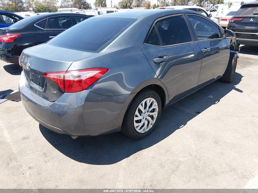 2019 Toyota Corolla VIN 5YFBURHE6KP934903 IAAI salvage auction — FRONT END, Salvage (California), sold $3,100 on 2026-07-19 (photo 4)