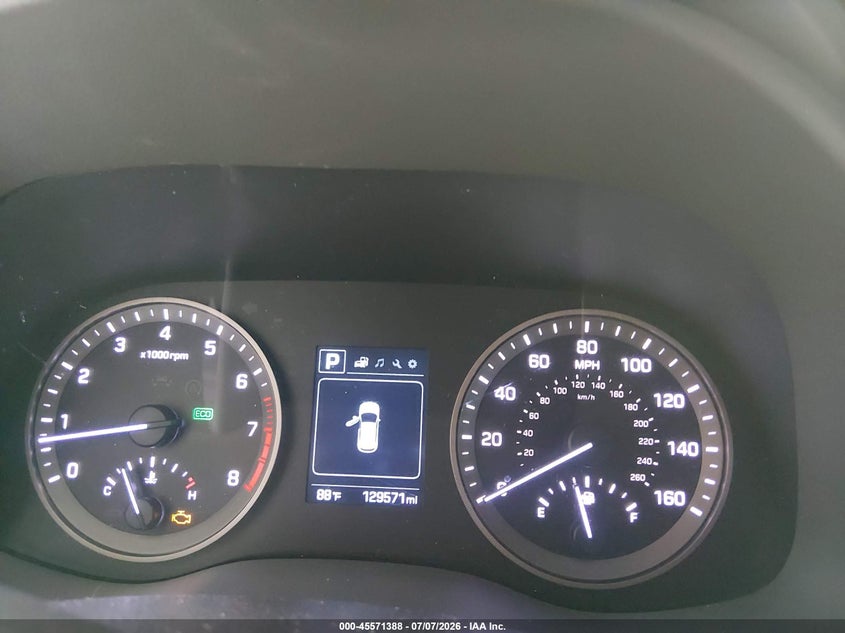 2016 Hyundai Tucson VIN KM8J33A25GU025892 IAAI salvage auction — NORMAL WEAR, Clear (Florida), sold $1,800 on 2026-07-29 (photo 7)