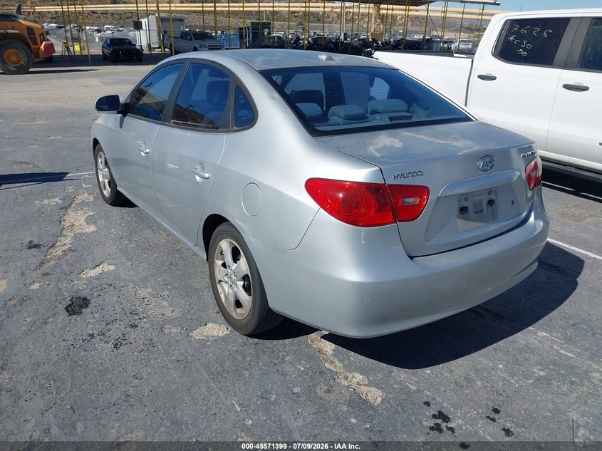2008 Hyundai Elantra VIN KMHDU46D68U328563 IAAI salvage auction — NORMAL WEAR, Clear - Dealer Only (California), sold $825 on 2026-07-15 (photo 3)