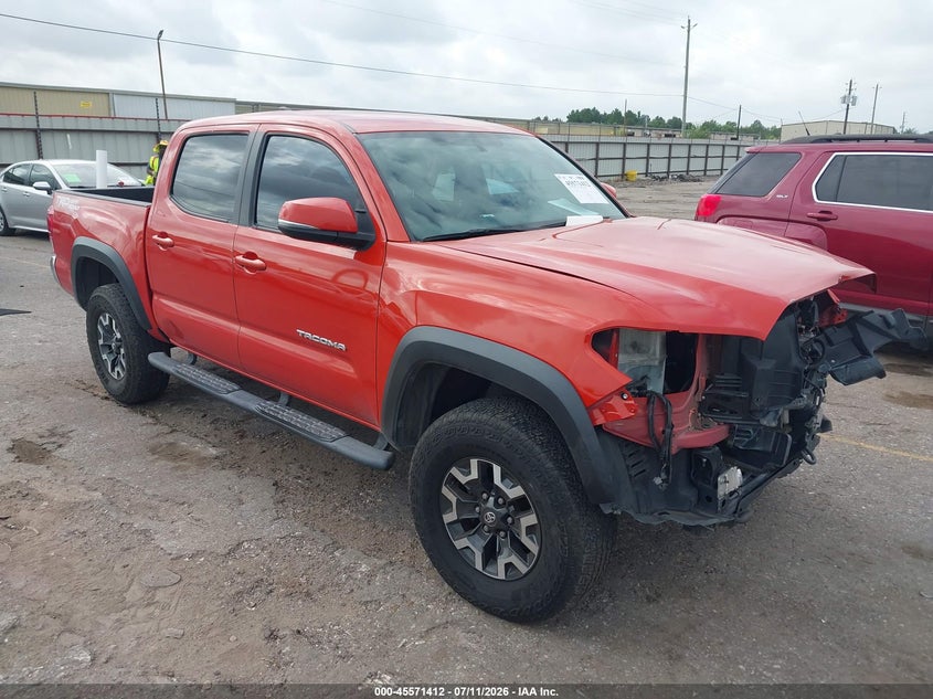 2016 Toyota Tacoma VIN 5TFAZ5CN1GX016868 IAAI salvage auction — FRONT END, Salvage (Texas), sold $8,300 on 2026-07-31 (photo 1)