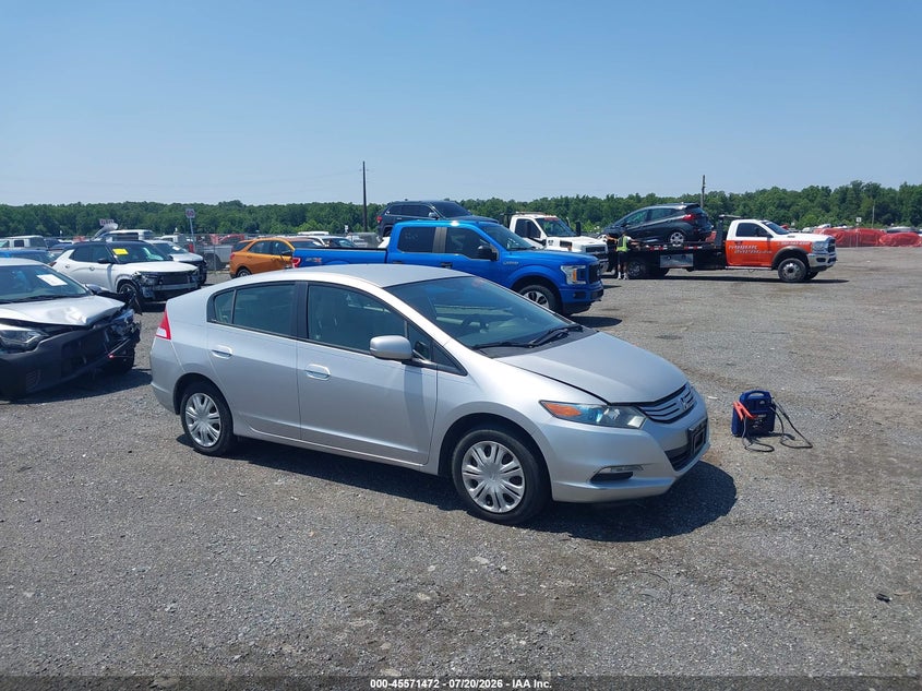2010 Honda Insight VIN JHMZE2H51AS030987 IAAI salvage auction — NORMAL WEAR, Clear (Delaware), sold $200 on 2026-07-30 (photo 1)