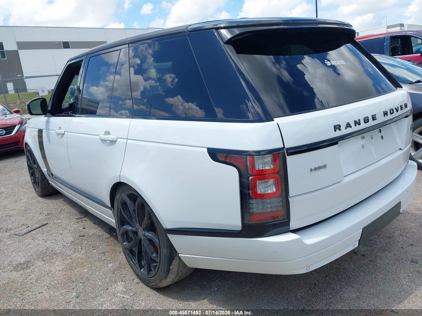 2014 Land rover RANGE ROVER VIN SALGS2WF3EA157953 IAAI salvage auction — NORMAL WEAR, Original (Texas), sold $1,100 on 2026-07-28 (photo 3)