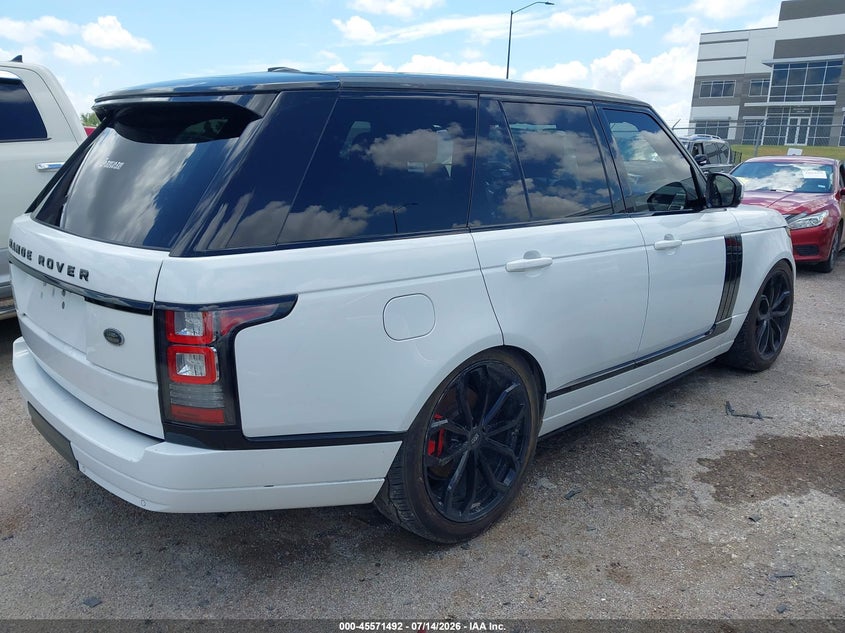 2014 Land rover RANGE ROVER VIN SALGS2WF3EA157953 IAAI salvage auction — NORMAL WEAR, Original (Texas), sold $1,100 on 2026-07-28 (photo 4)