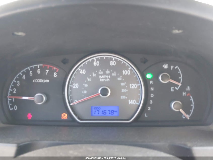 2007 Hyundai Elantra VIN KMHDU46D67U168974 IAAI salvage auction — LEFT FRONT, Clear - Dealer Only (California), sold $475 on 2026-07-22 (photo 7)