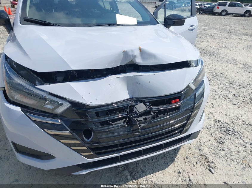 2025 Nissan Versa VIN 3N1CN8FV6SL833956 IAAI salvage auction — FRONT END, Salvage Title, sold $9,300 on 2026-07-15 (photo 6)
